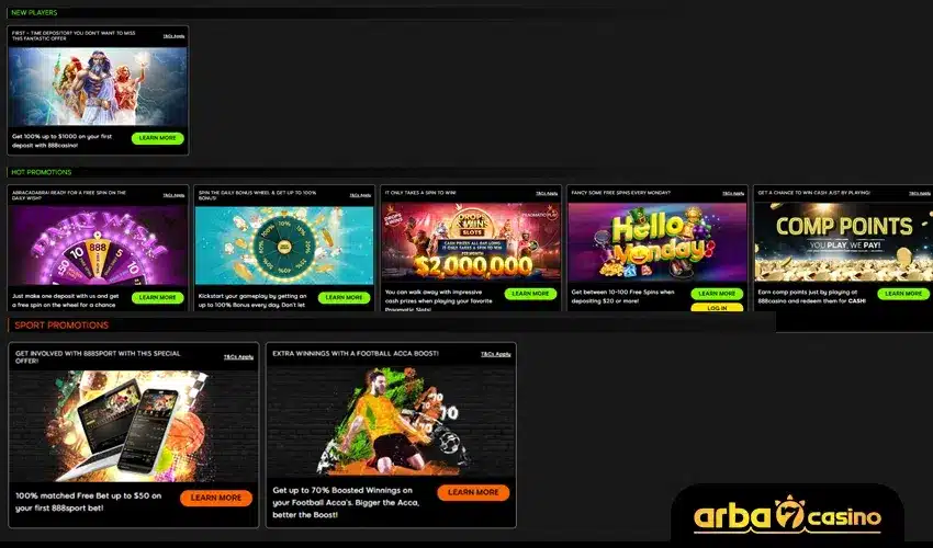 مكافآت الكازينو