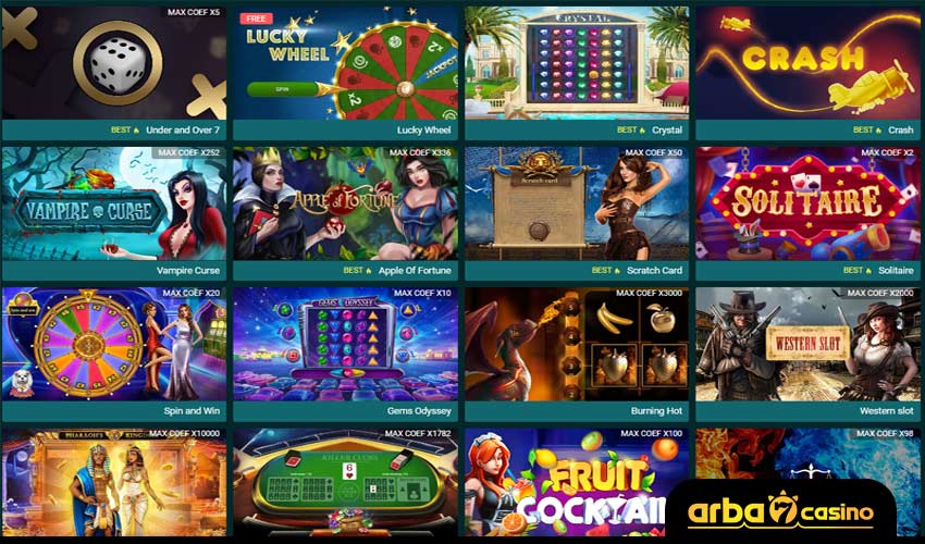 ألعاب كازينو 22Bet