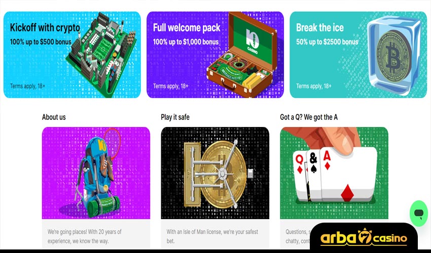 مكافآت كازينو 10bet