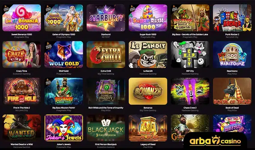 أنواع العاب قمار اون لاين