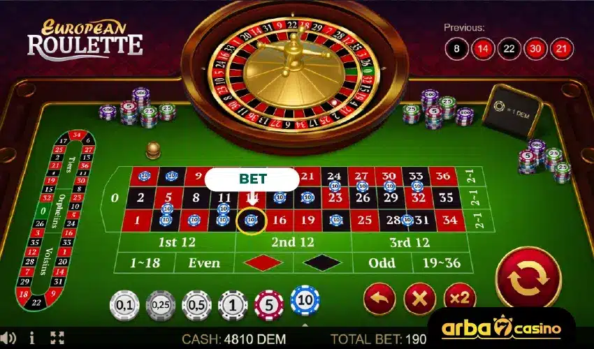 لعبة الروليت المجانية