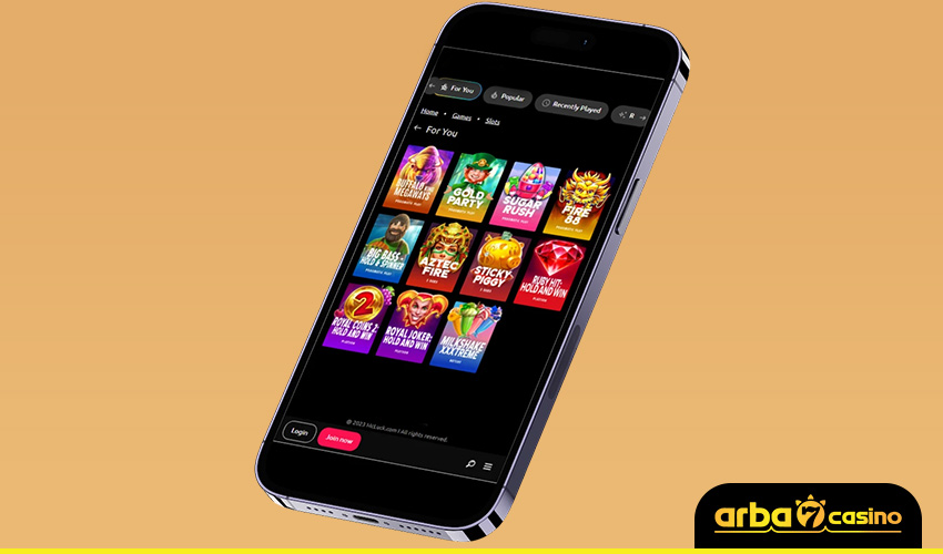 كازينو فاروق للهاتف الجوال