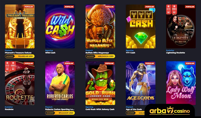 مكتبة ألعاب الكازينو