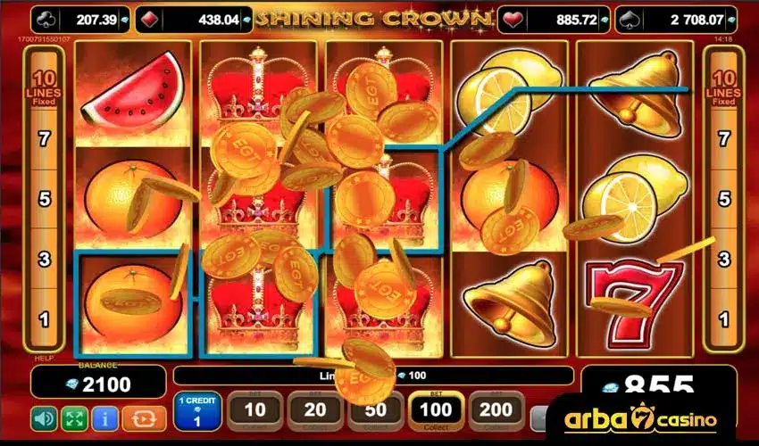 Shining Crown من العاب ماكينات كازينو مجانا