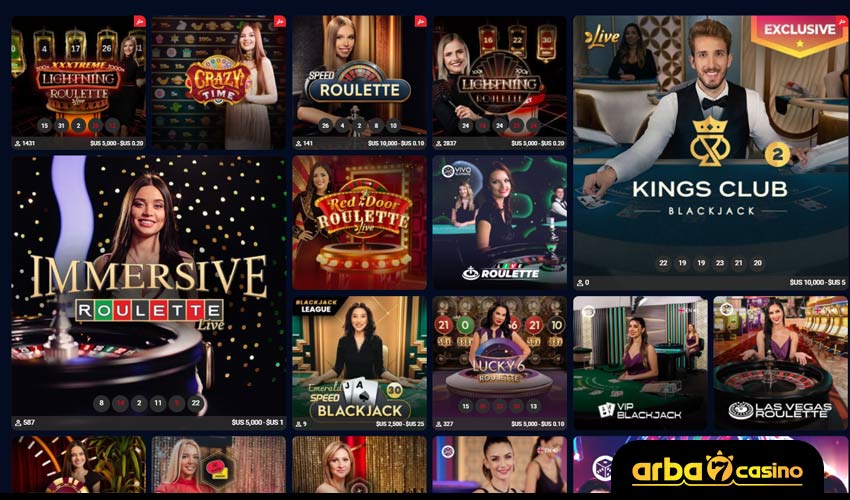 تجربة كازينو مباشر مميزة