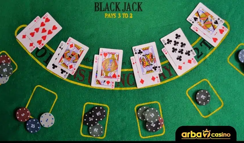لعبة الورق بلاك جاك