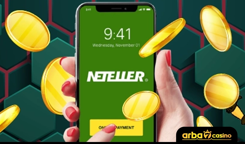 سحب وإيداع المال في اون لاين كازينو باستخدام نتلر Neteller 
