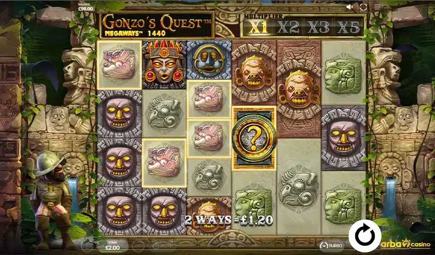 المميزات وطرق لعب Gonzo’s Quest Megaways