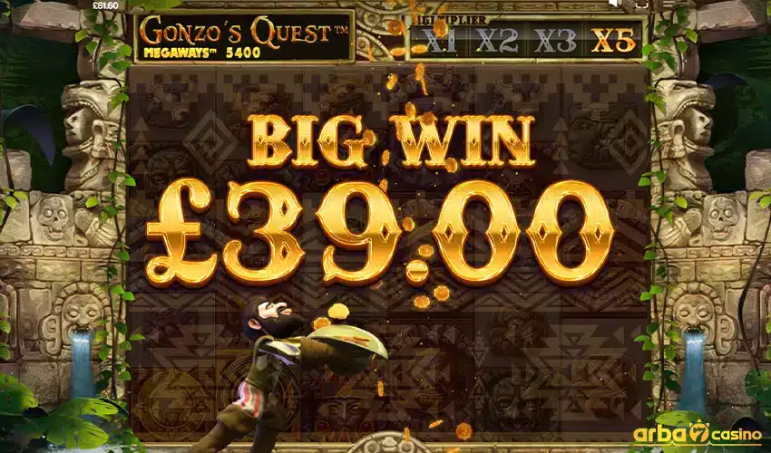 تقييمنا النهائي لـ Gonzo’s Quest Megaways