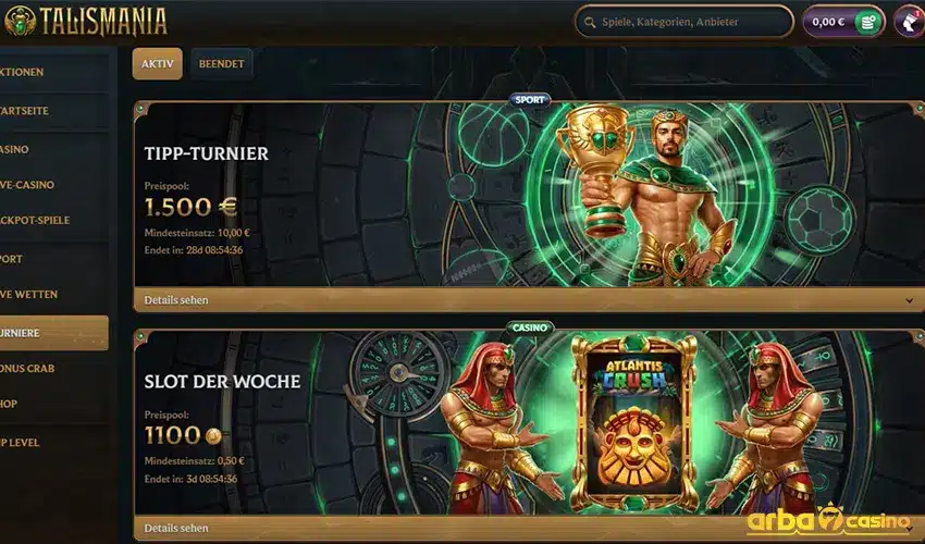 Talismania - موقع مراهنات عربي