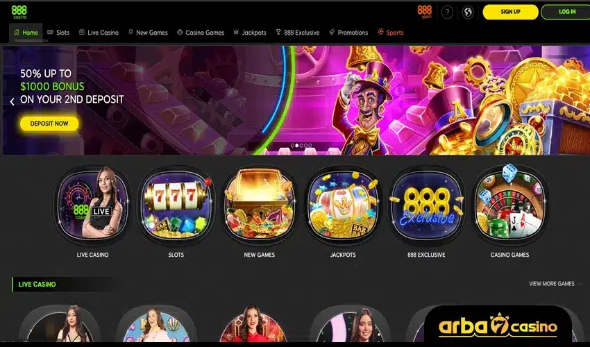 العروض الترويجية على كازينو 888 اون لاين