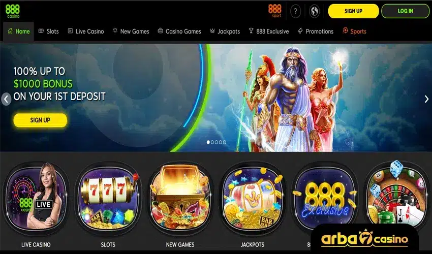 مكافآت كازينو 888 والعروض الترويجية للاعبين العرب