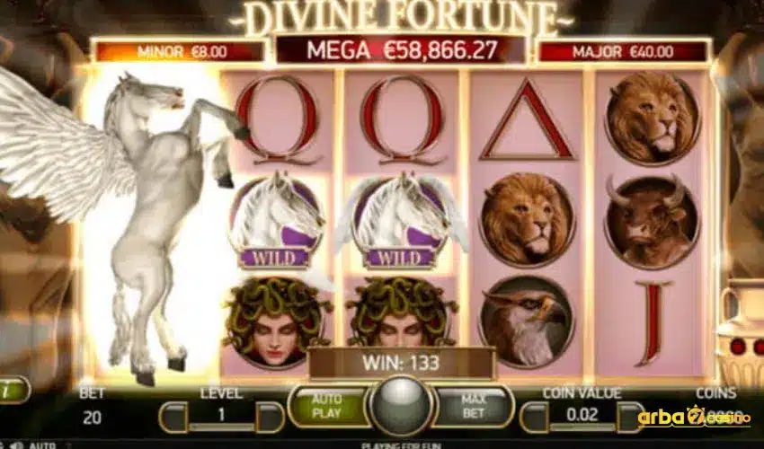 Divine Fortune من أفضل ألعاب السلوتس