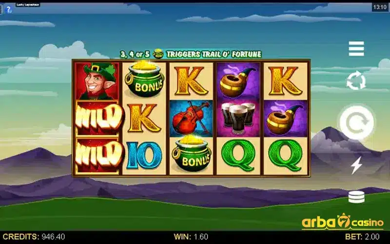 العفريت المحظوظ - Lucky Leprechaun Scratch