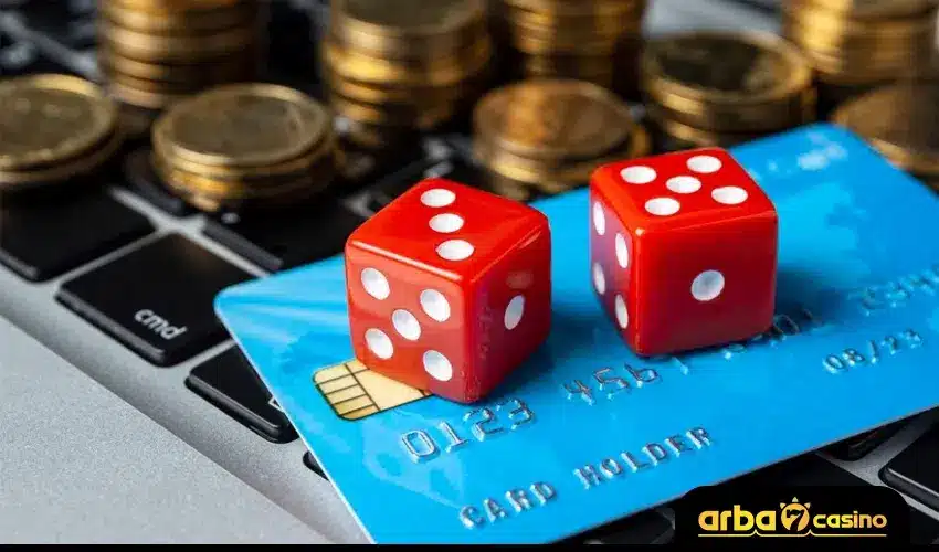كازينو اون لاين تستخدم بطاقات الائتمان في العمليات المالية