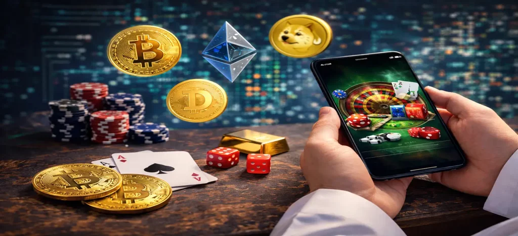 Play at GCC Online Casino with Crypto